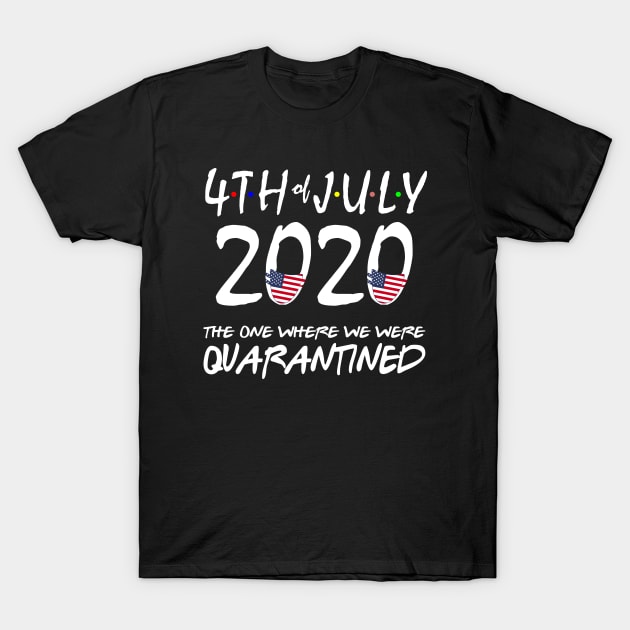 4th of july 2020 independence day T-Shirt by Attia17